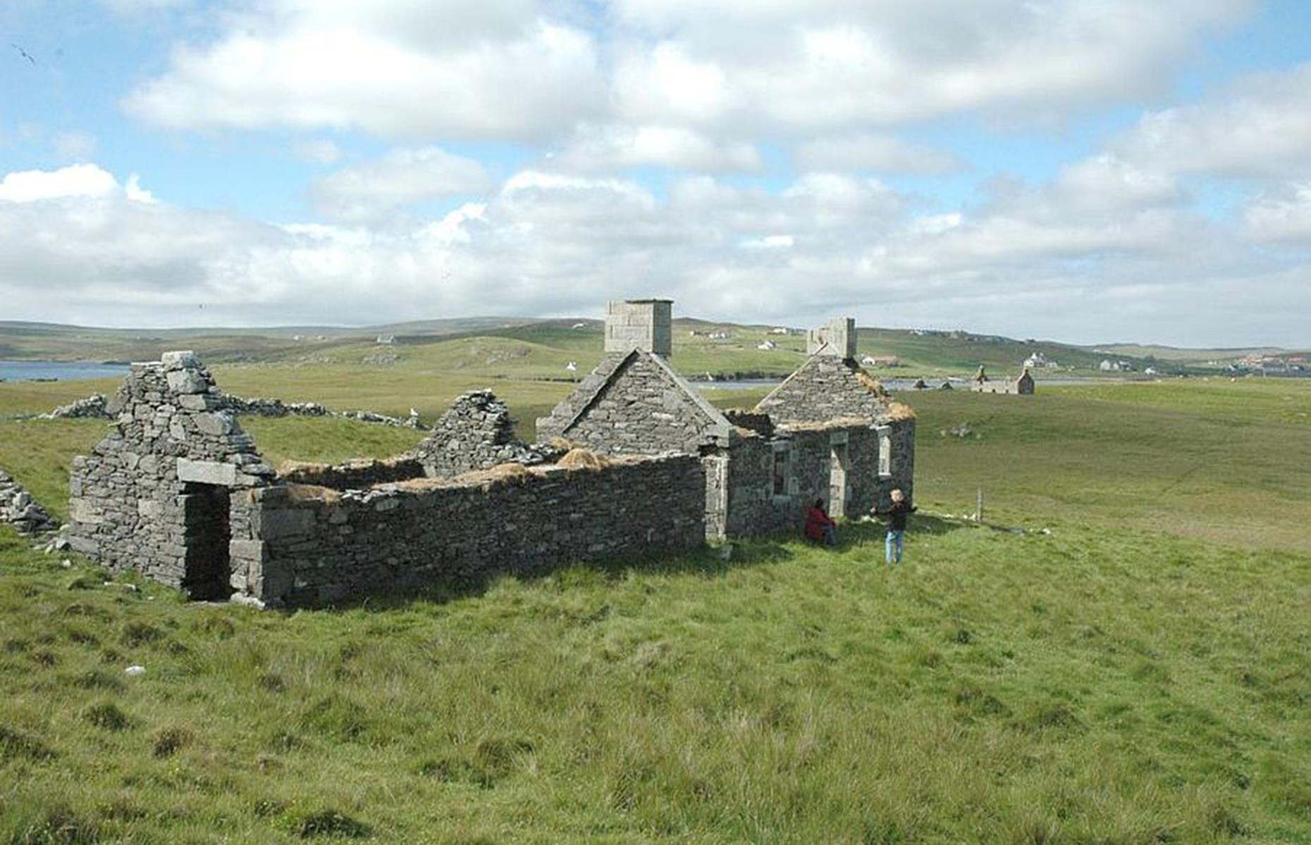 Entire island with houses, Shetland Islands, Scotland: $350,000 (£250k)